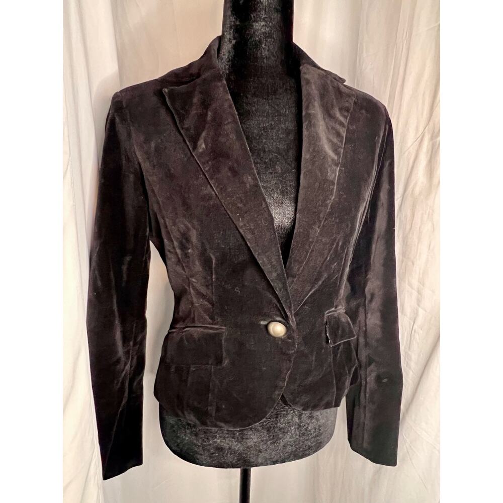 Reformation Black Blazer Small